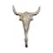 7" Silver Aluminum Cow Skull Wall Hook by Ashland®